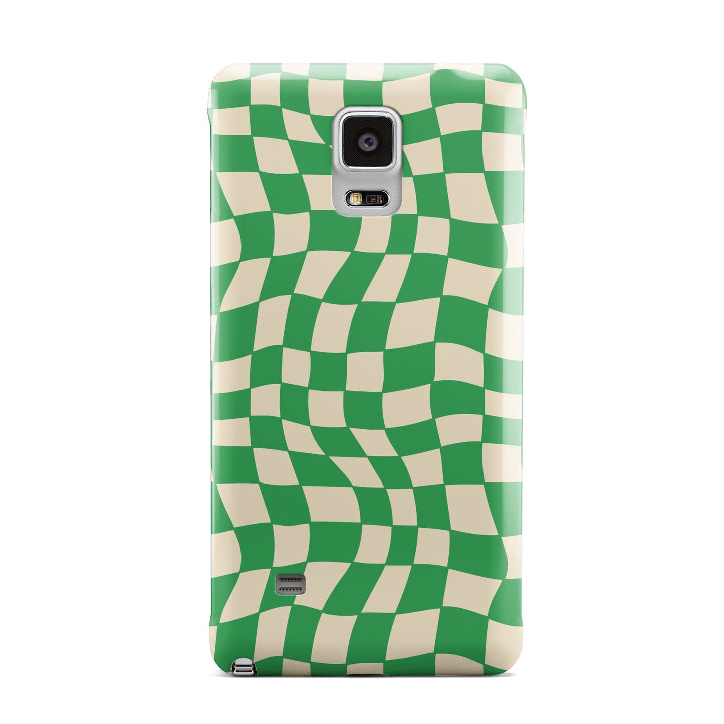 Green Check Samsung Galaxy Note 4 Case