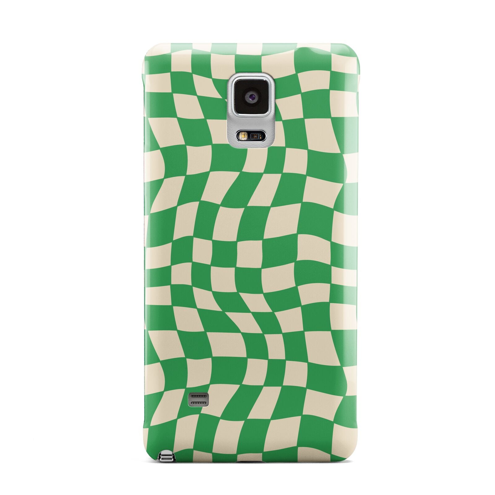 Green Check Samsung Galaxy Note 4 Case