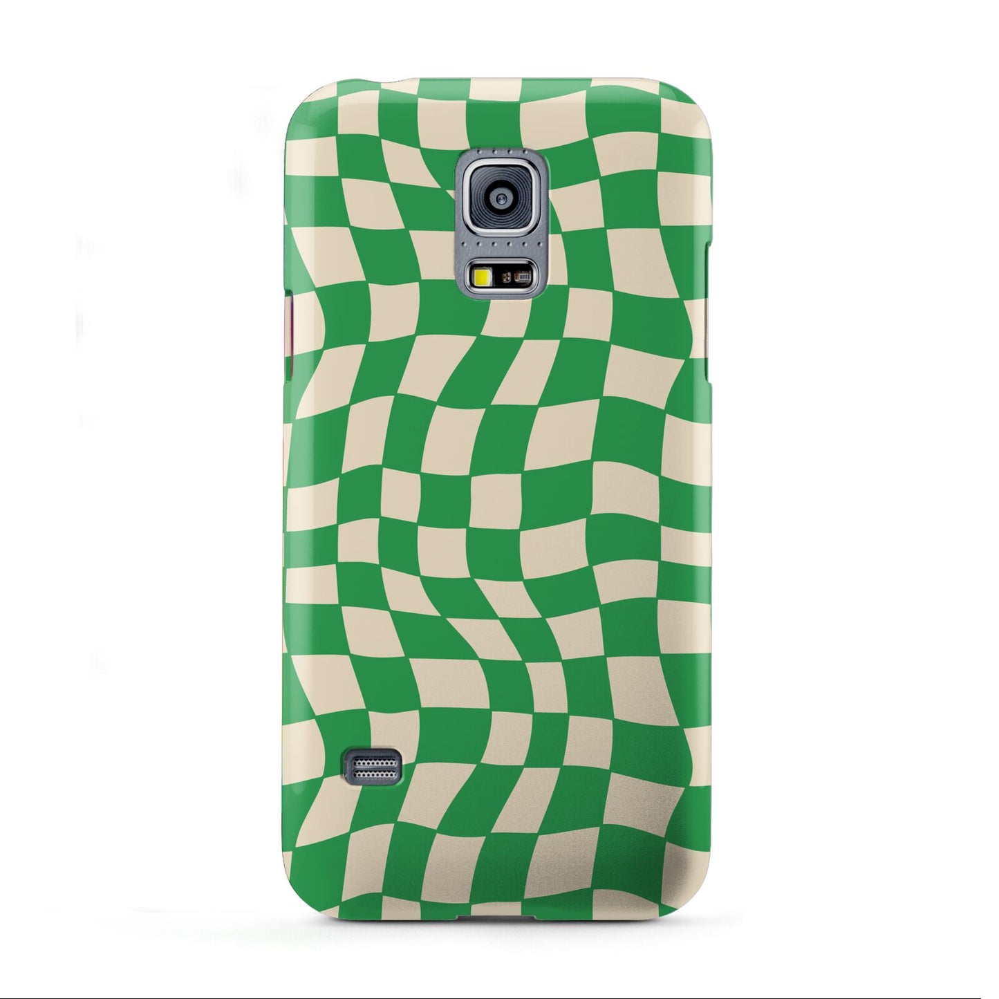 Green Check Samsung Galaxy S5 Mini Case