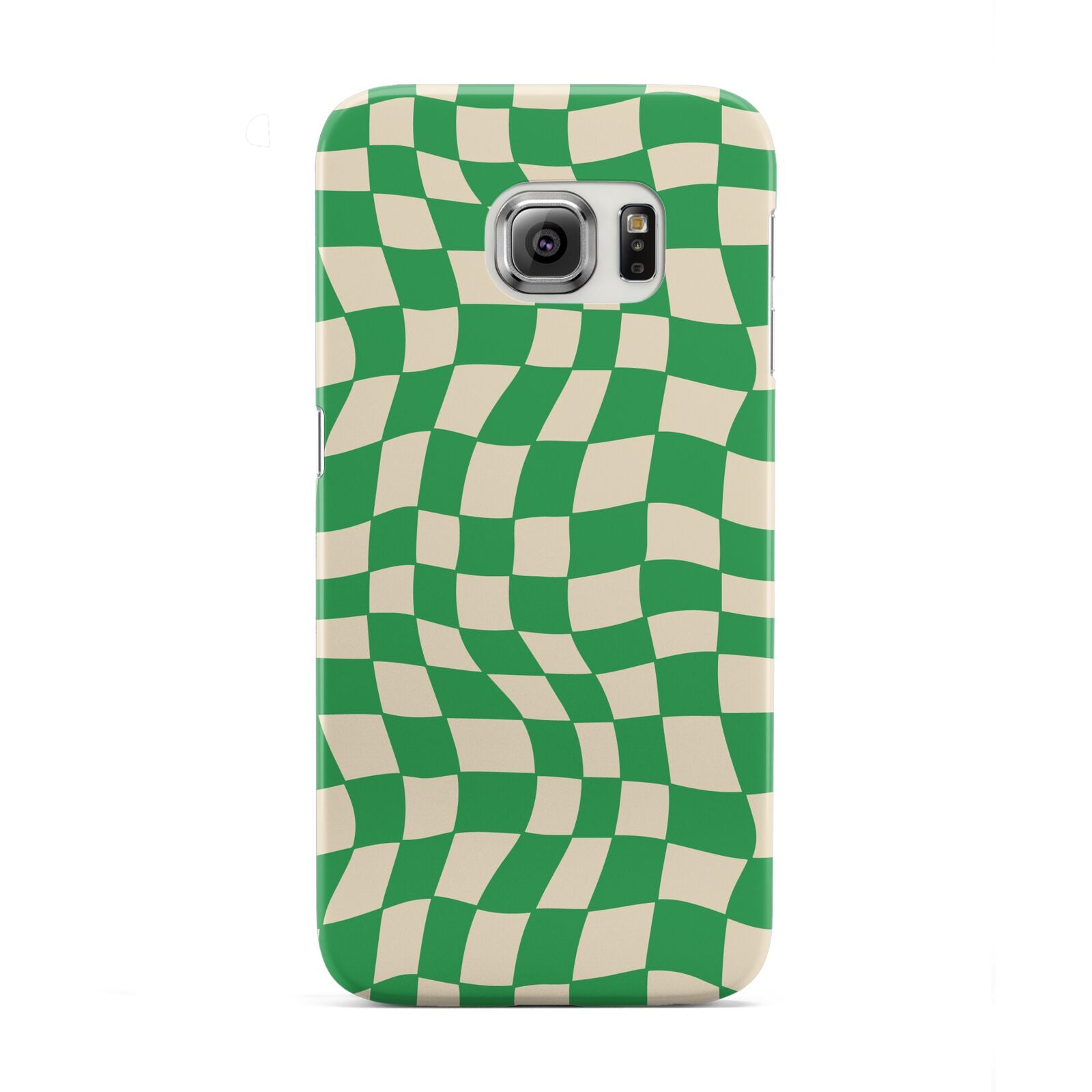 Green Check Samsung Galaxy S6 Edge Case