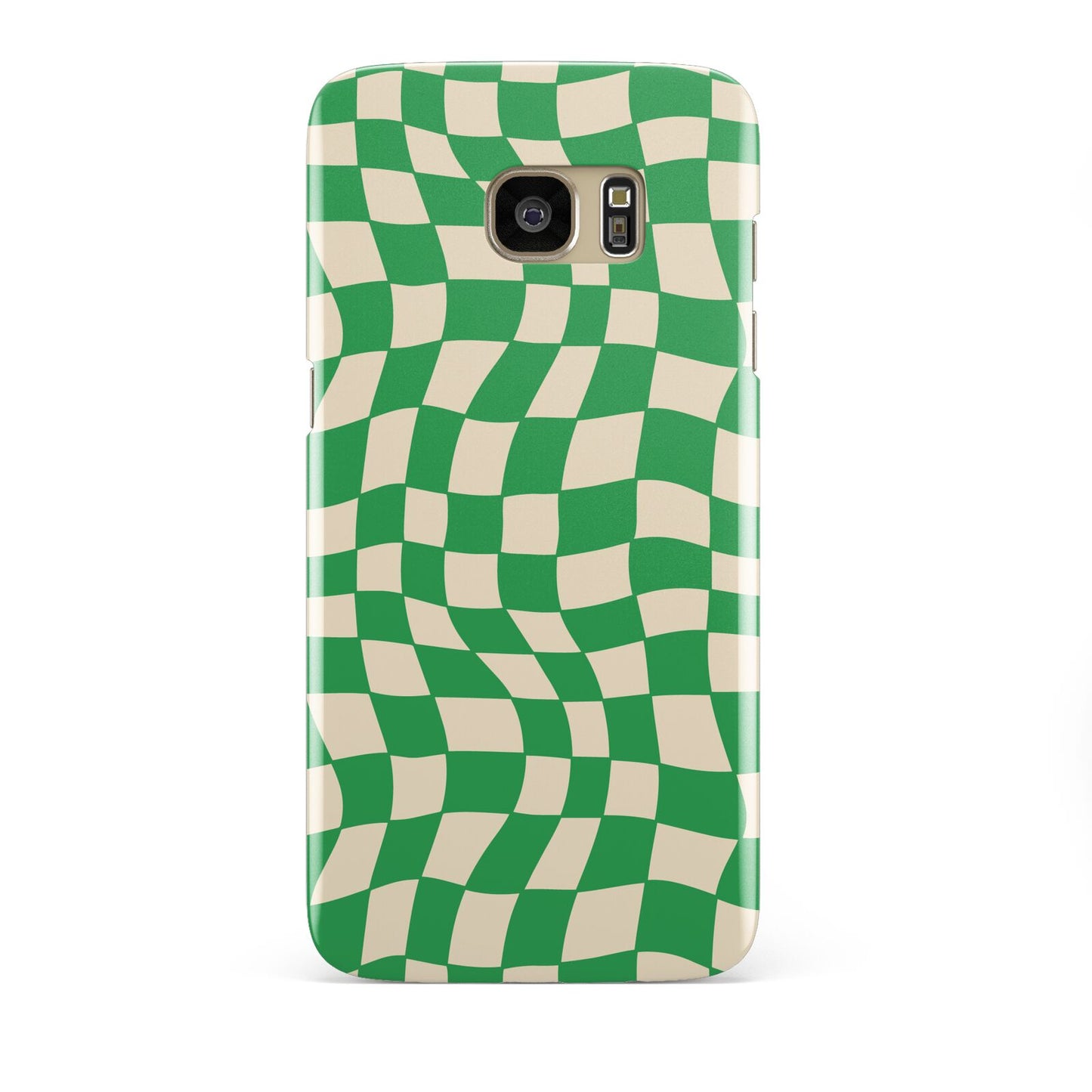 Green Check Samsung Galaxy S7 Edge Case