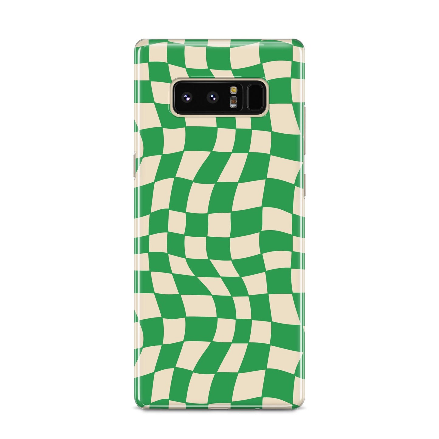 Green Check Samsung Galaxy S8 Case