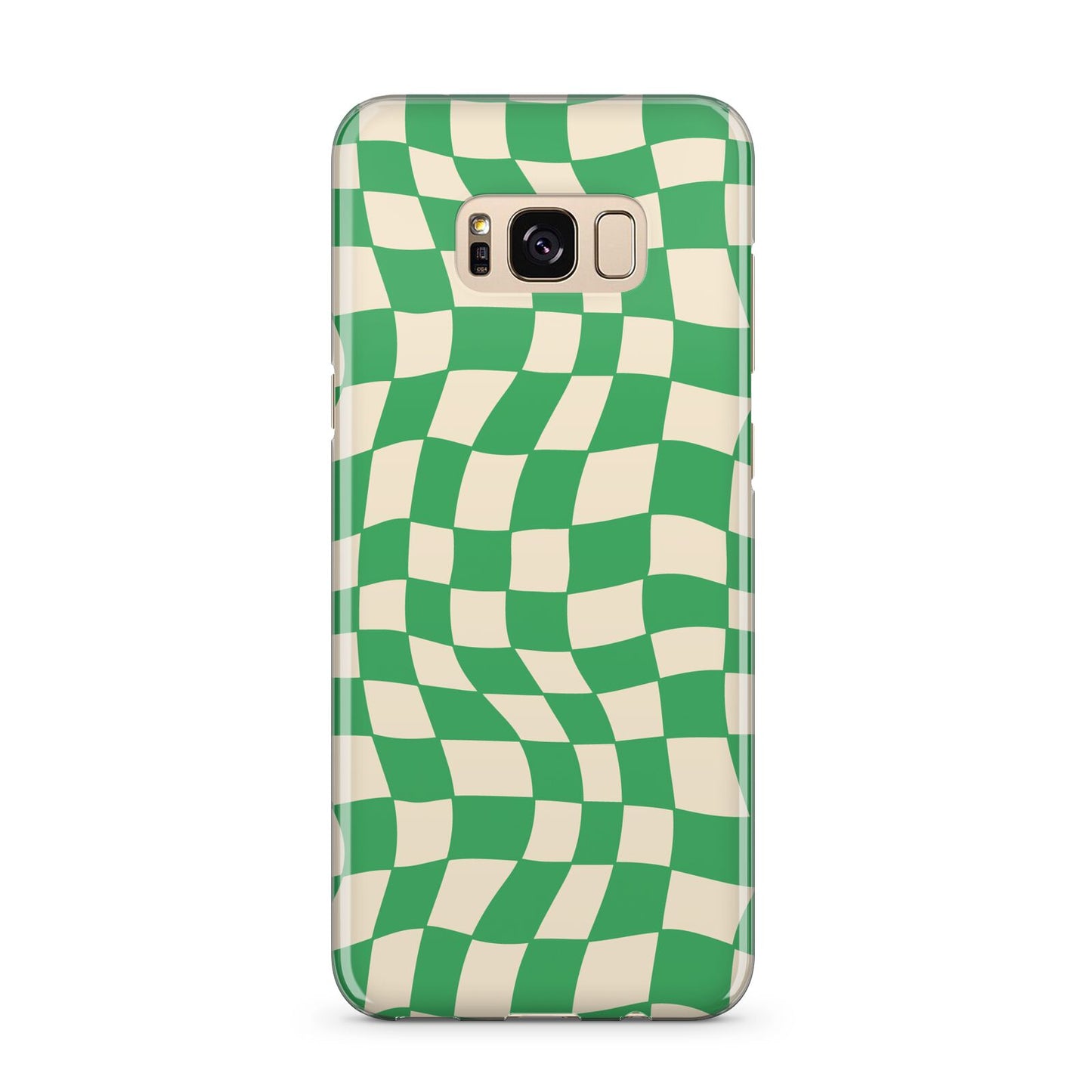 Green Check Samsung Galaxy S8 Plus Case