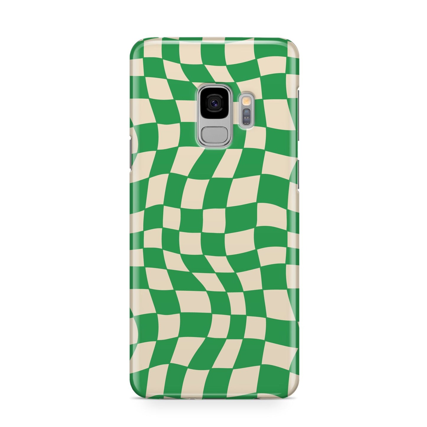 Green Check Samsung Galaxy S9 Case