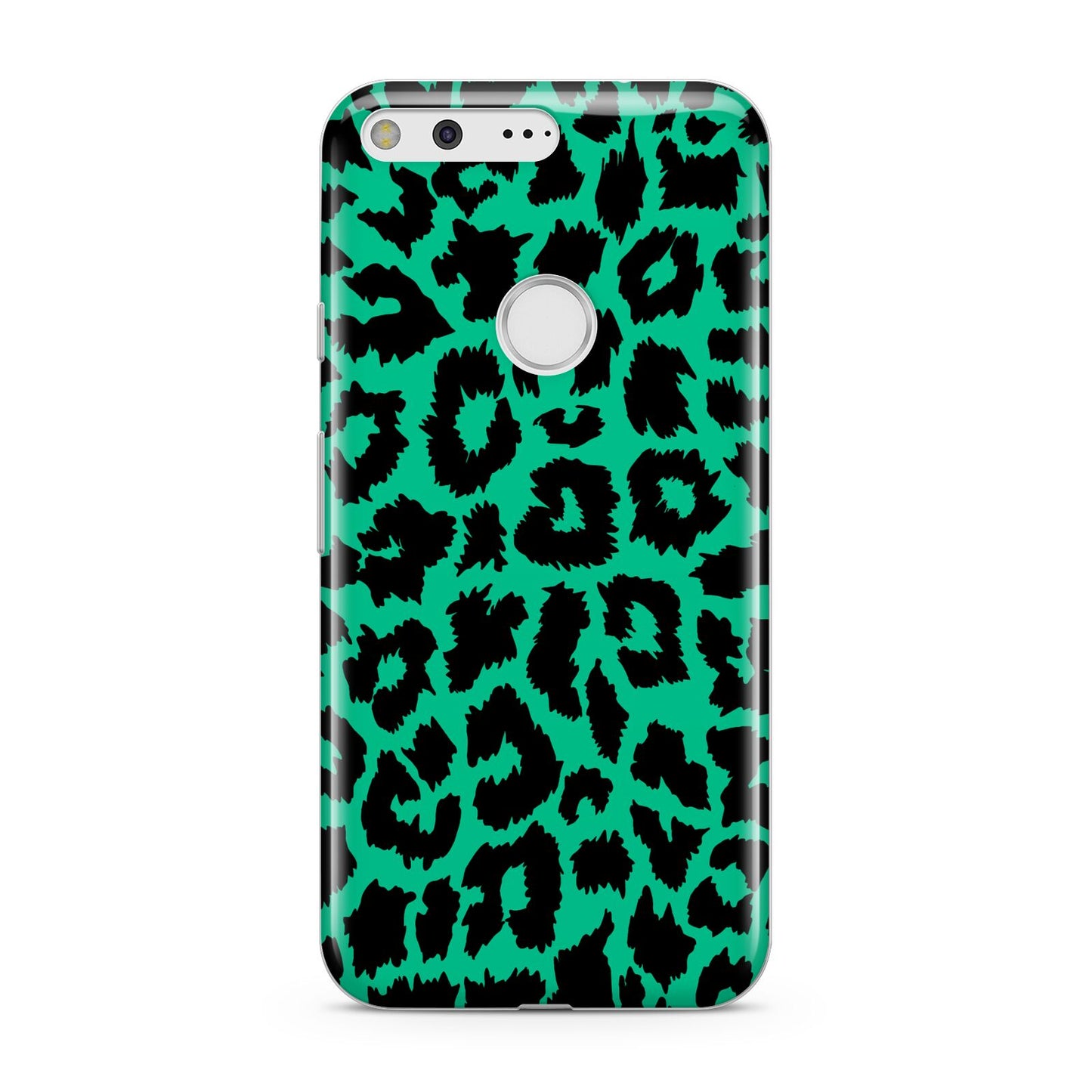 Green Leopard Print Google Pixel Case