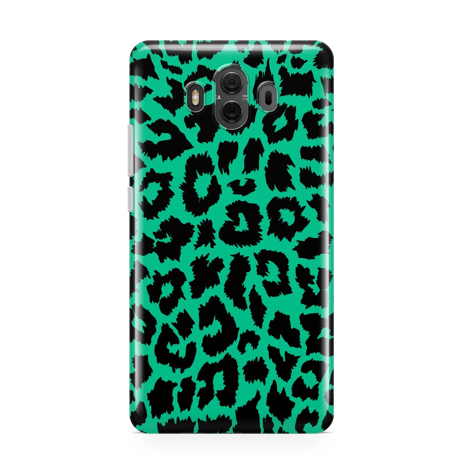 Green Leopard Print Huawei Mate 10 Protective Phone Case