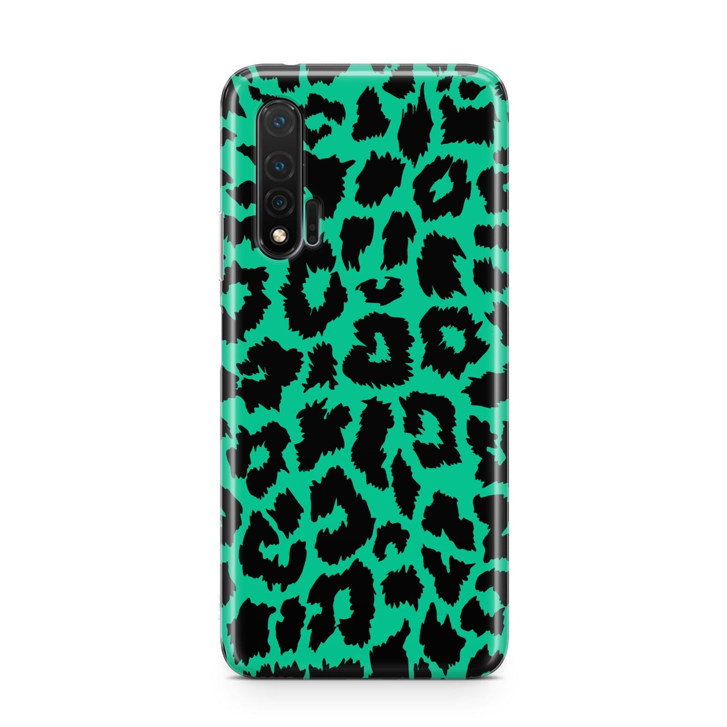 Green Leopard Print Huawei Nova 6 Phone Case