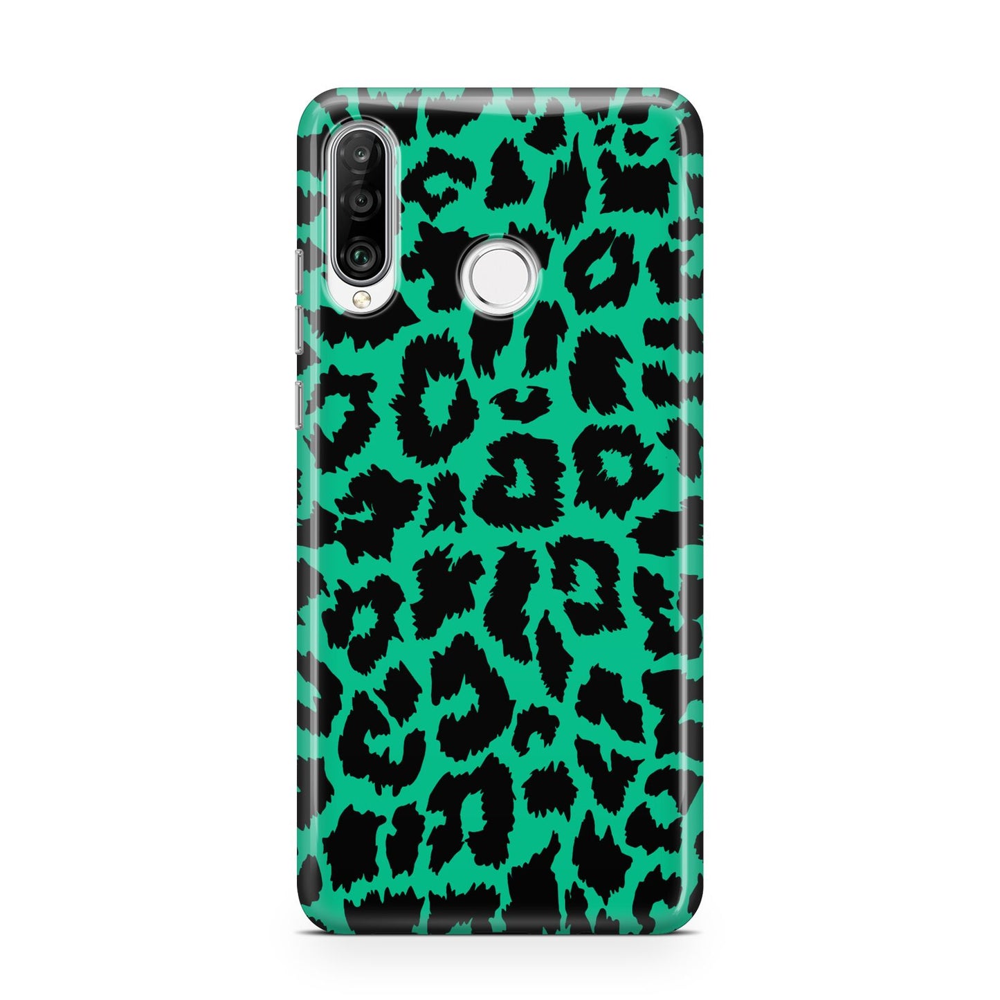 Green Leopard Print Huawei P30 Lite Phone Case