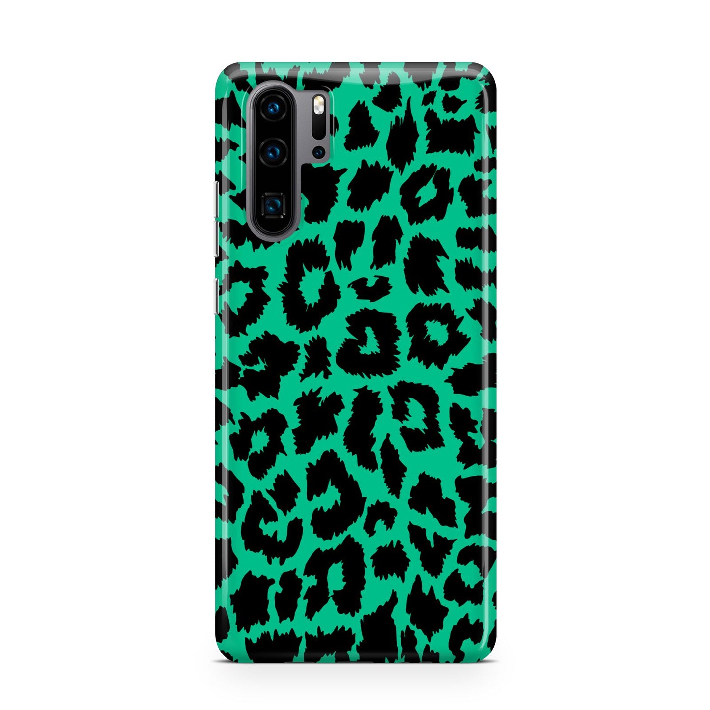 Green Leopard Print Huawei P30 Pro Phone Case