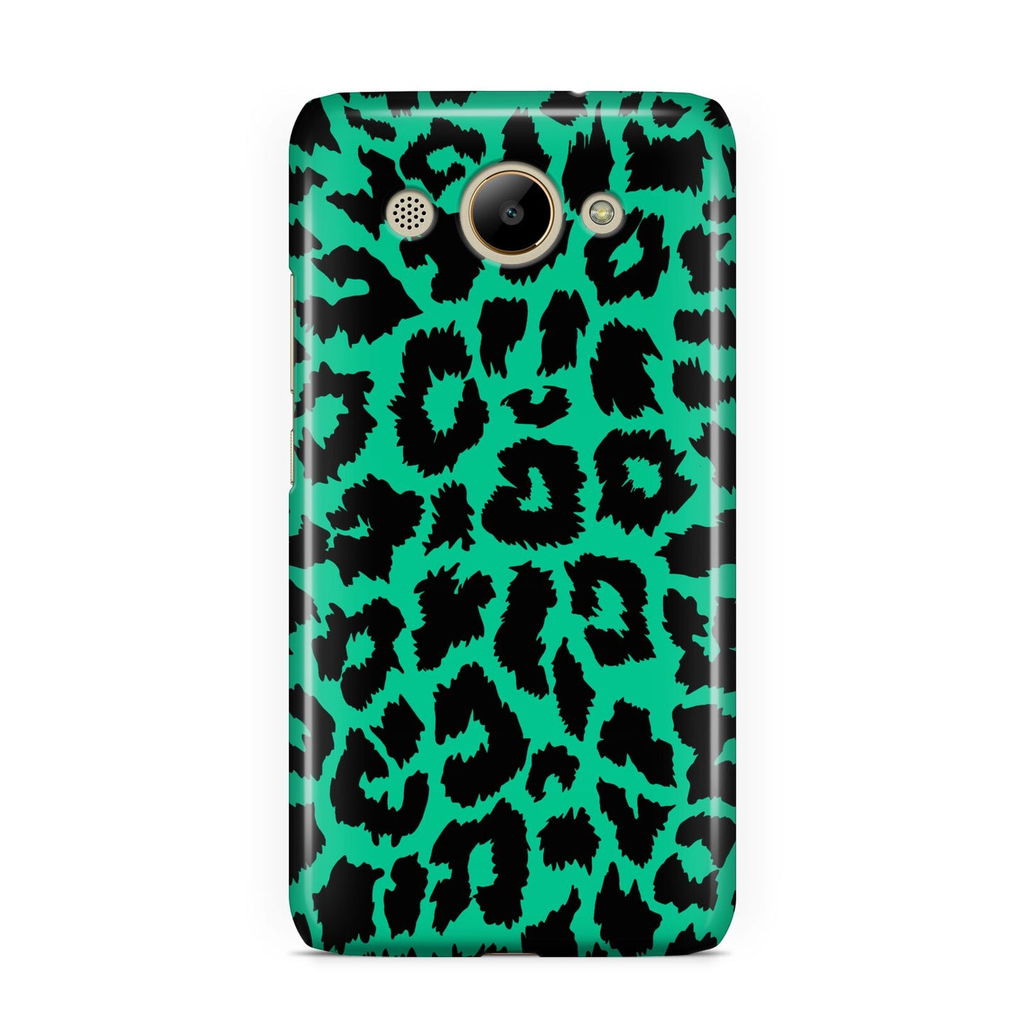 Green Leopard Print Huawei Y3 2017