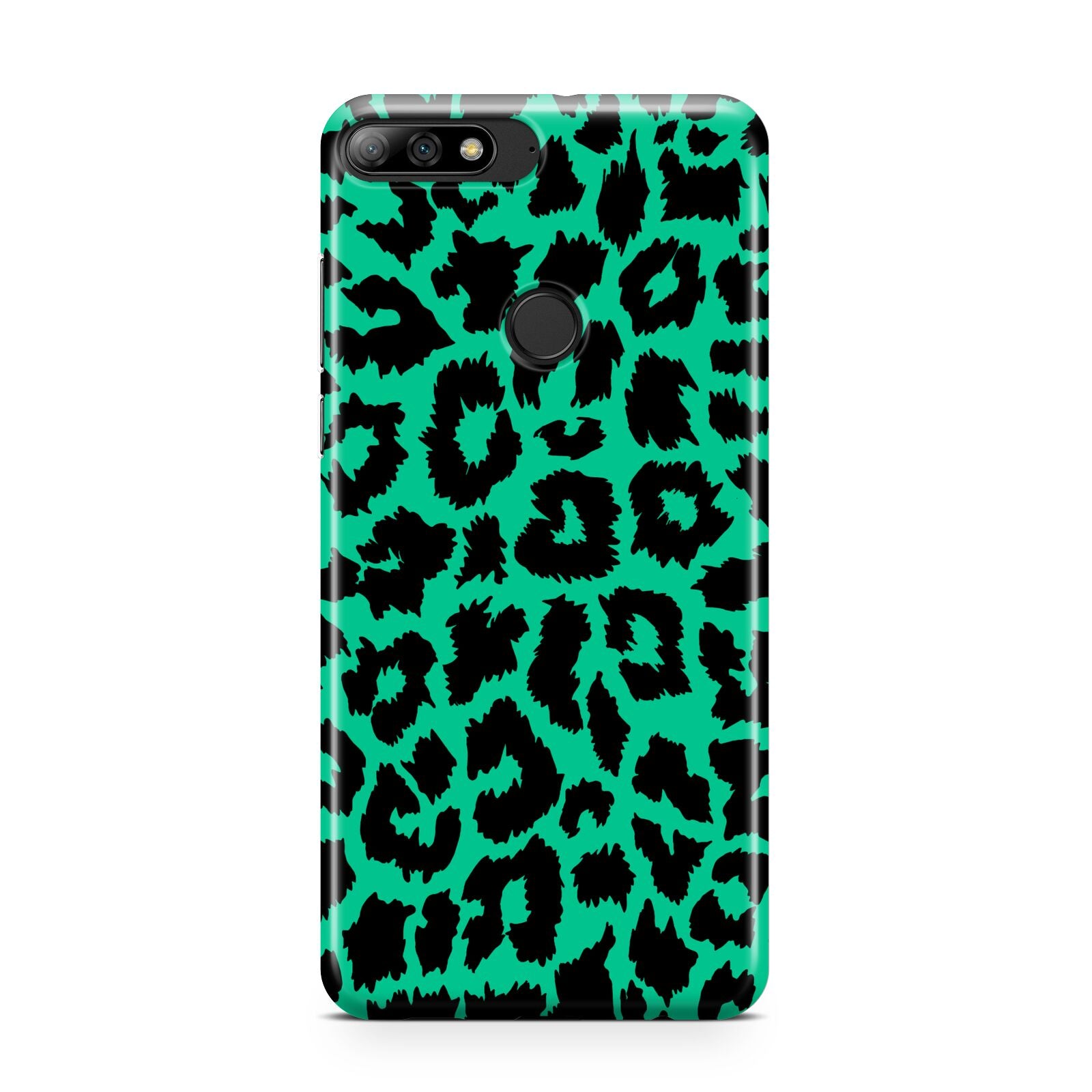 Green Leopard Print Huawei Y7 2018