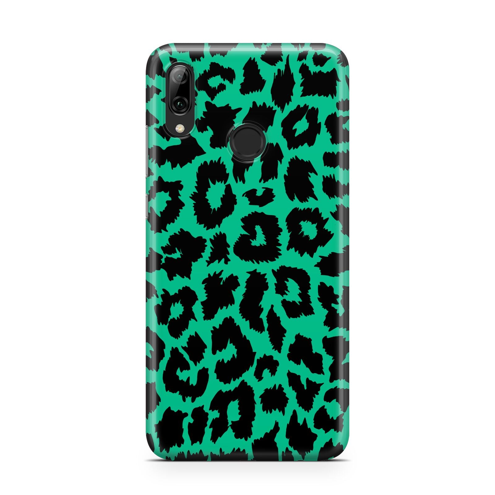 Green Leopard Print Huawei Y7 2019