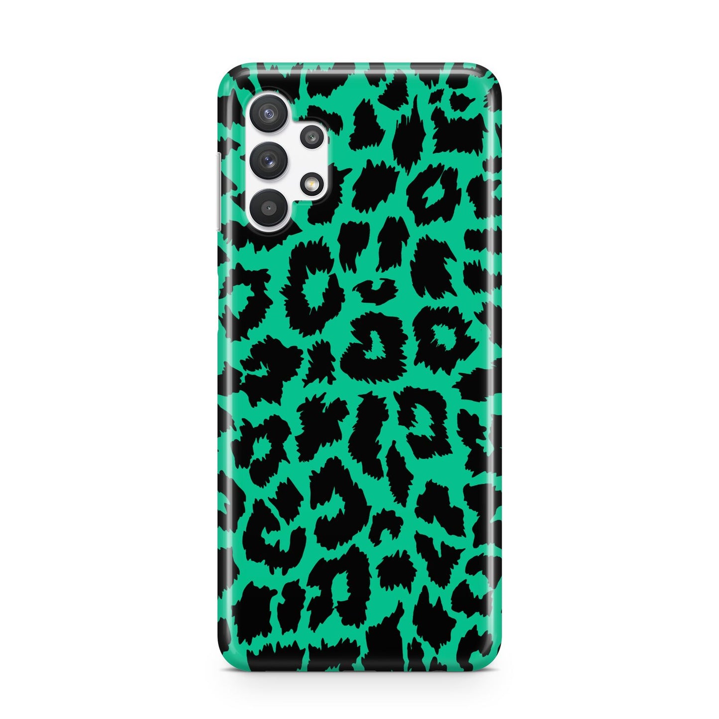 Green Leopard Print Samsung A32 5G Case