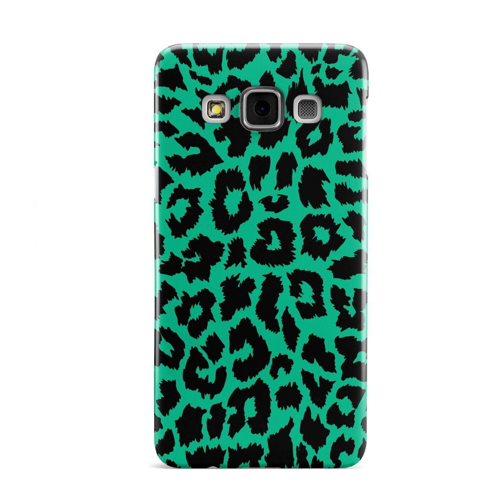 Green Leopard Print Samsung Galaxy A3 Case