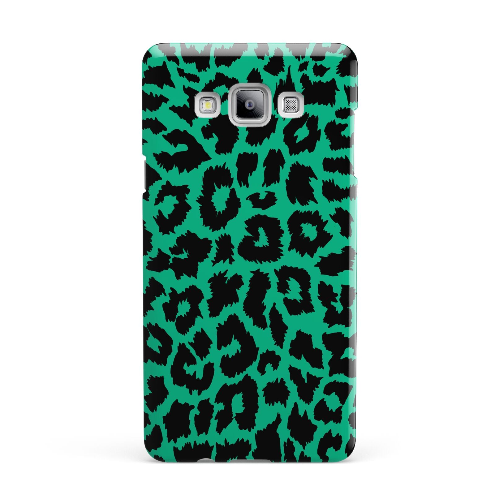 Green Leopard Print Samsung Galaxy A7 2015 Case