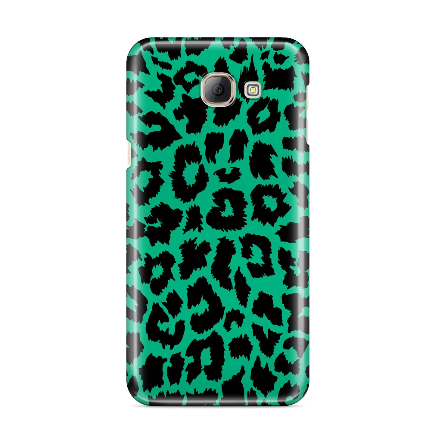 Green Leopard Print Samsung Galaxy A8 2016 Case