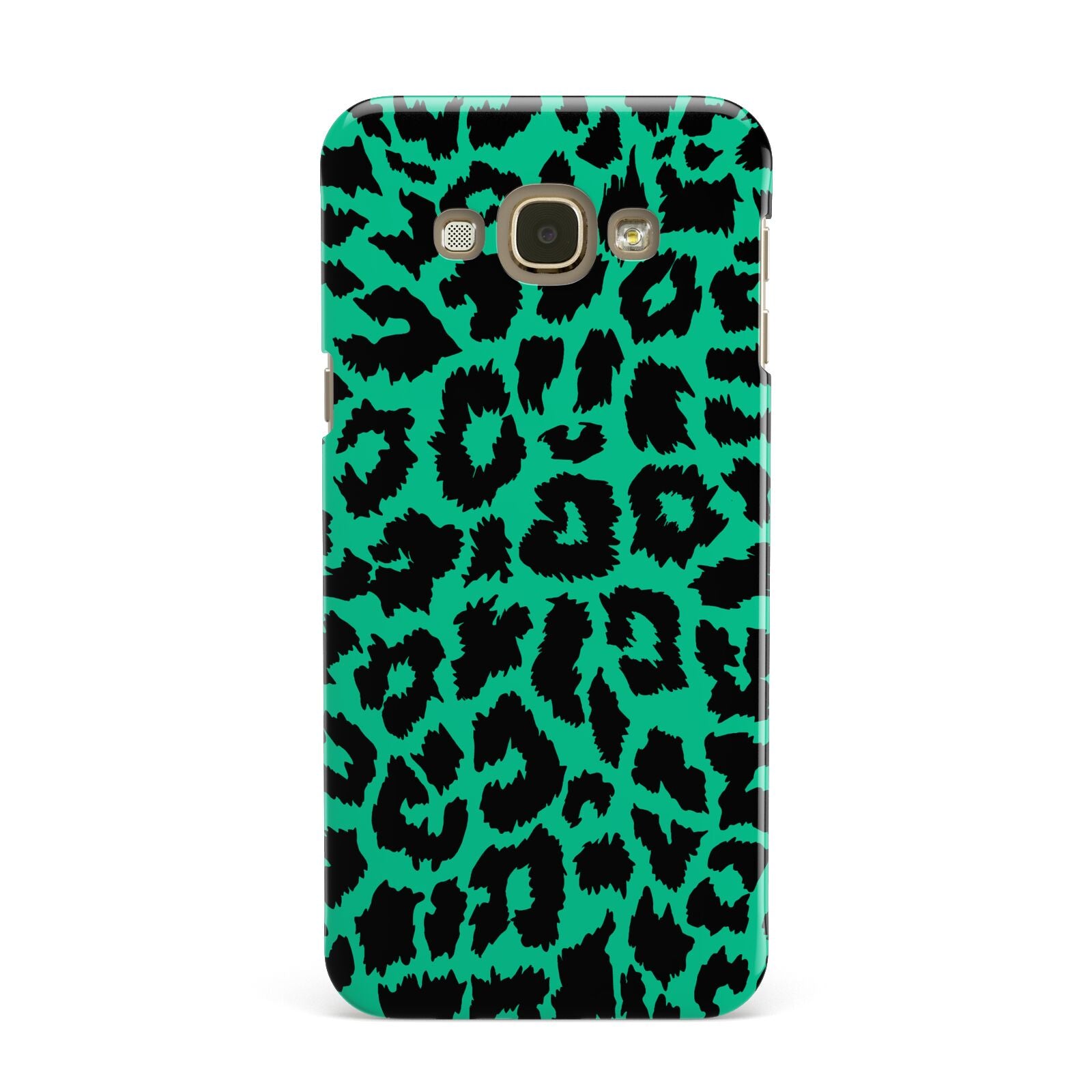 Green Leopard Print Samsung Galaxy A8 Case