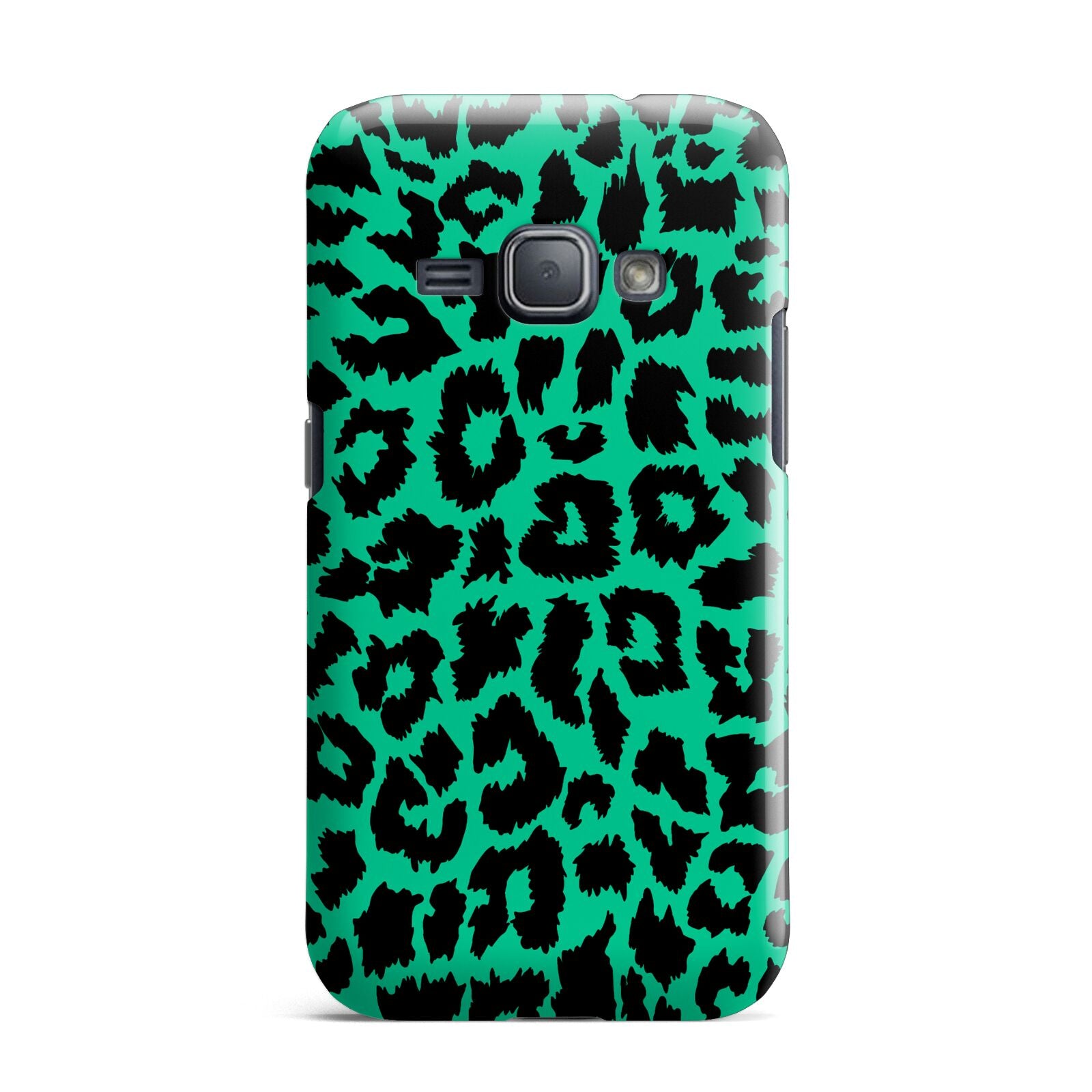 Green Leopard Print Samsung Galaxy J1 2016 Case