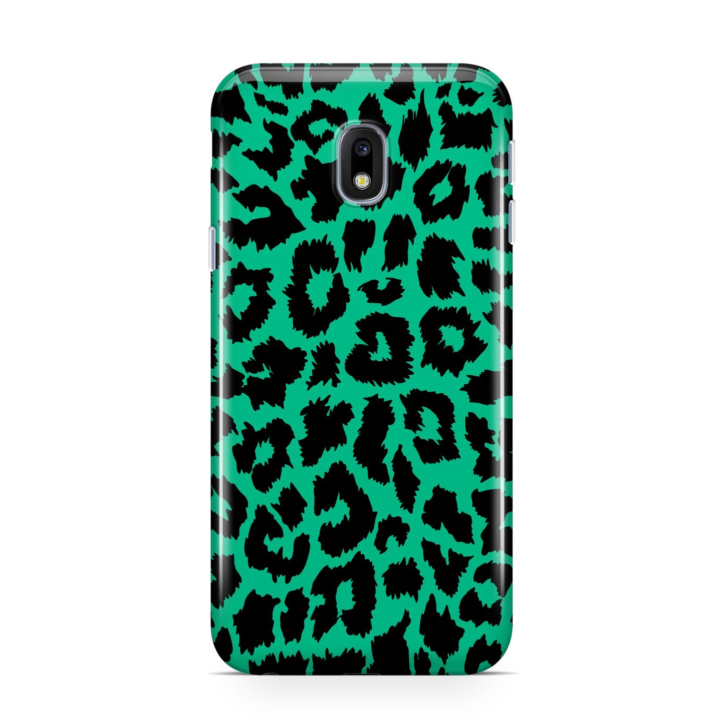 Green Leopard Print Samsung Galaxy J3 2017 Case