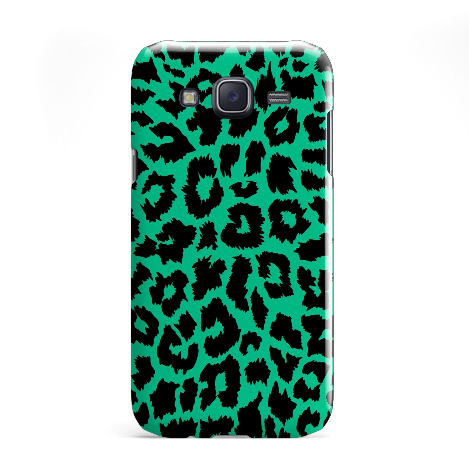 Green Leopard Print Samsung Galaxy J5 Case