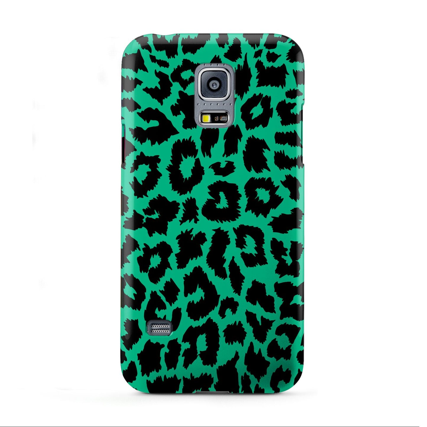 Green Leopard Print Samsung Galaxy S5 Mini Case