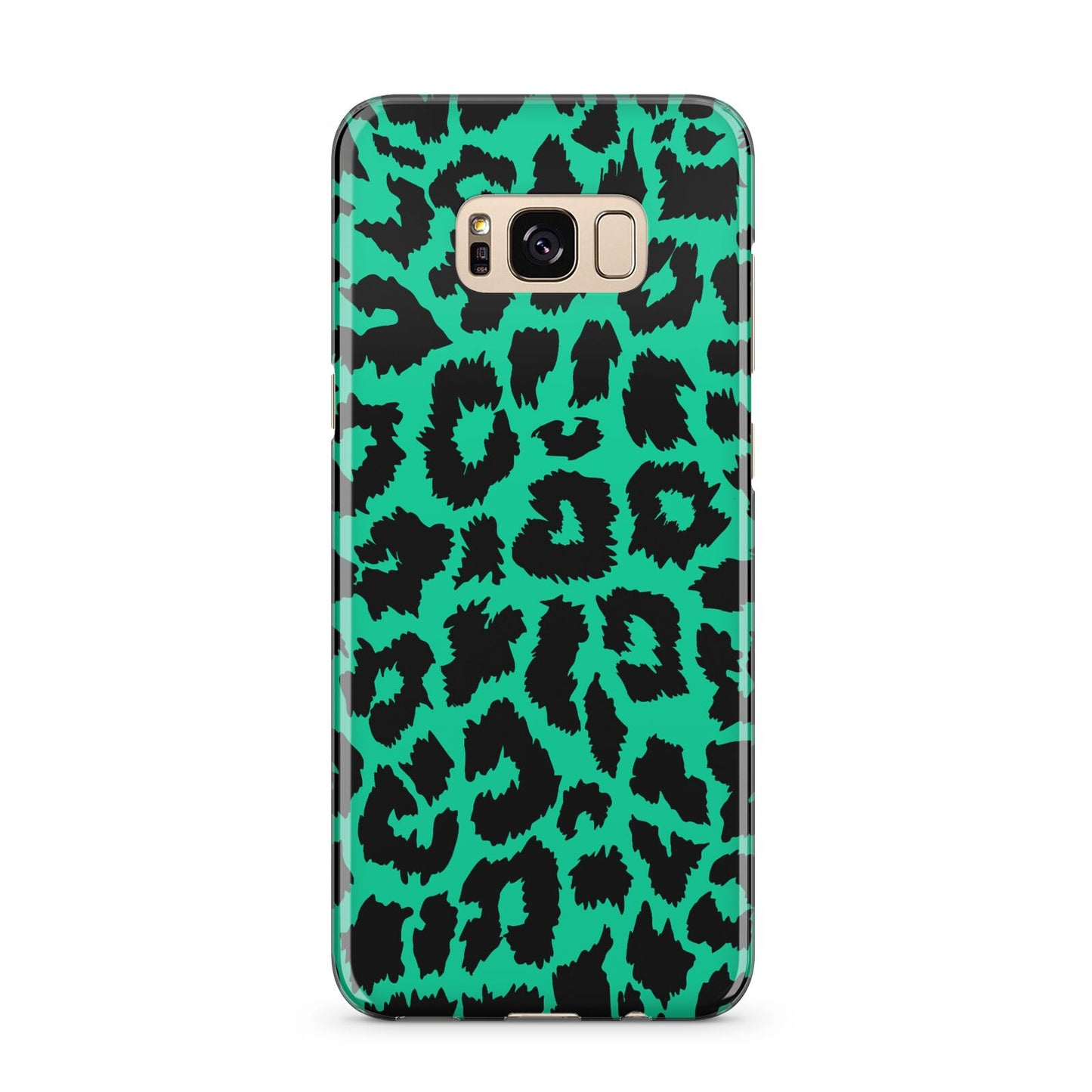 Green Leopard Print Samsung Galaxy S8 Plus Case