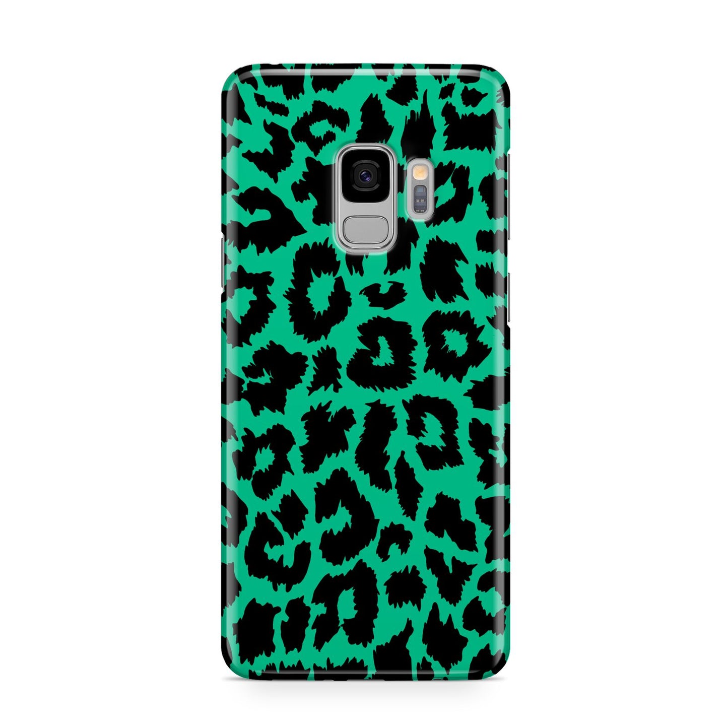 Green Leopard Print Samsung Galaxy S9 Case