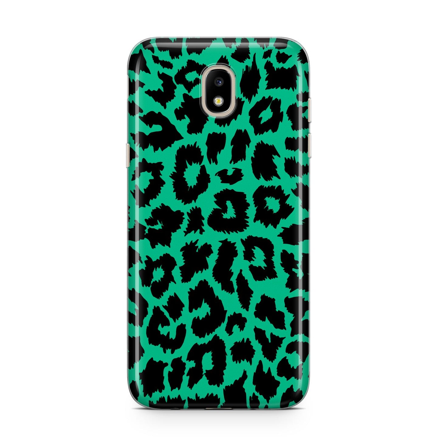 Green Leopard Print Samsung J5 2017 Case