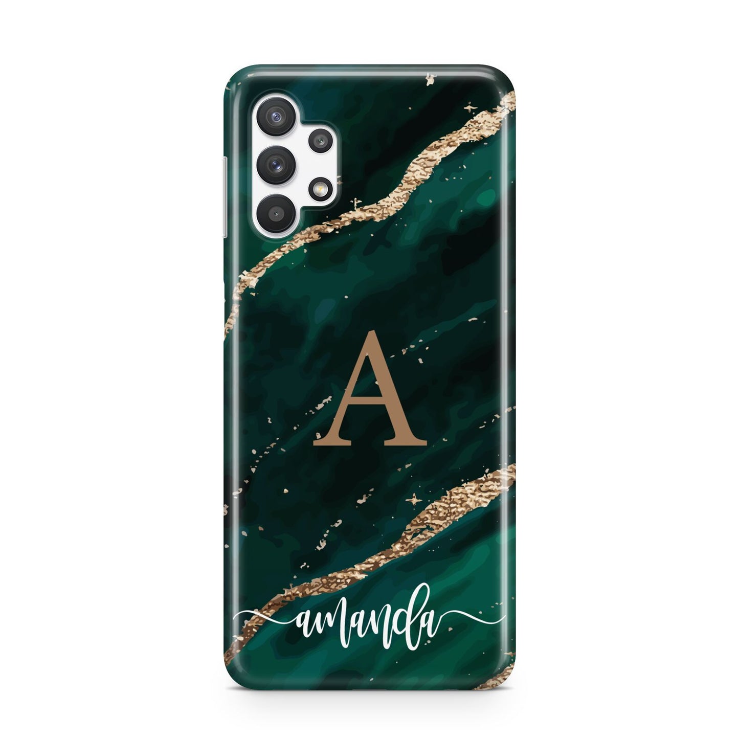 Green Marble Samsung A32 5G Case