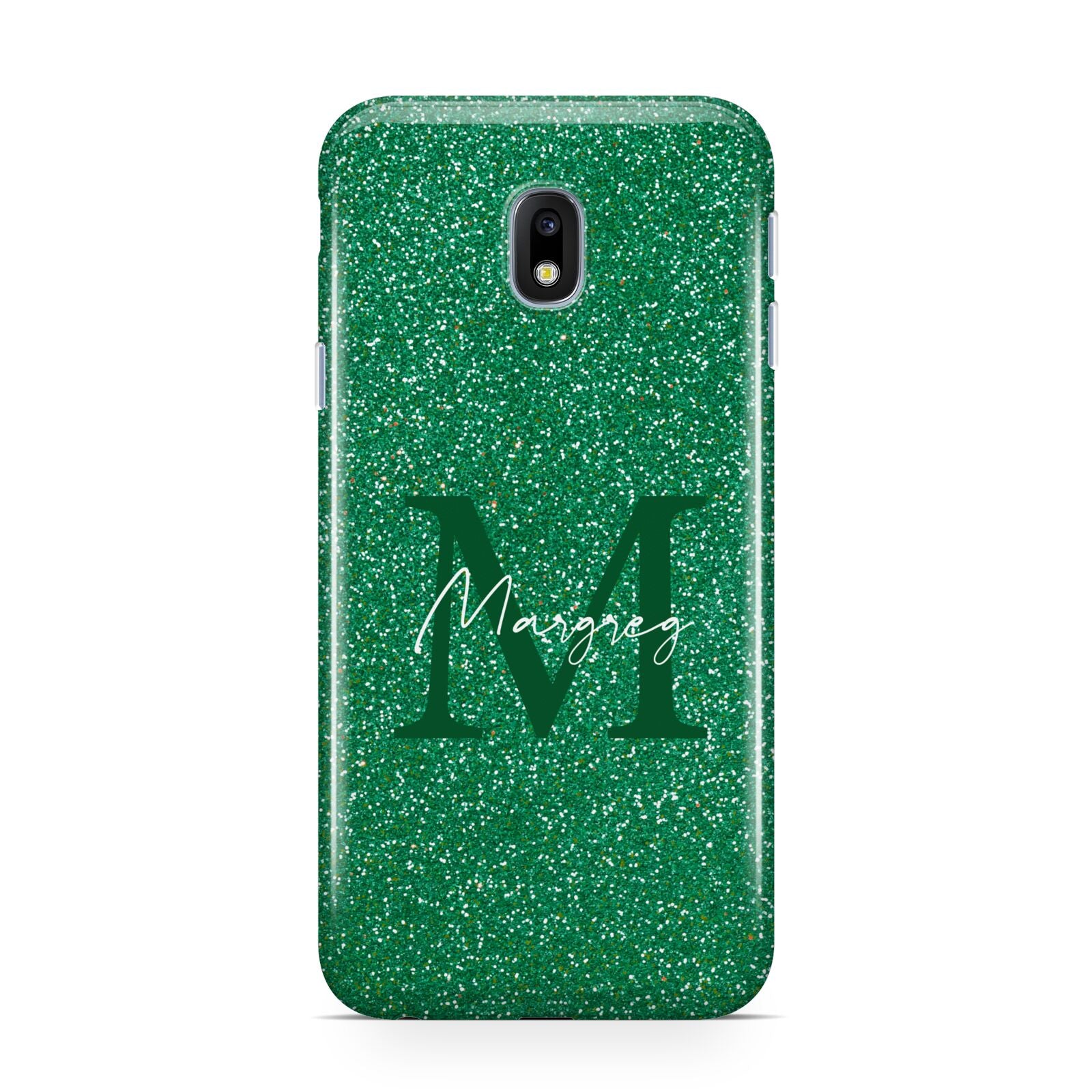 Green Monogram Samsung Galaxy J3 2017 Case