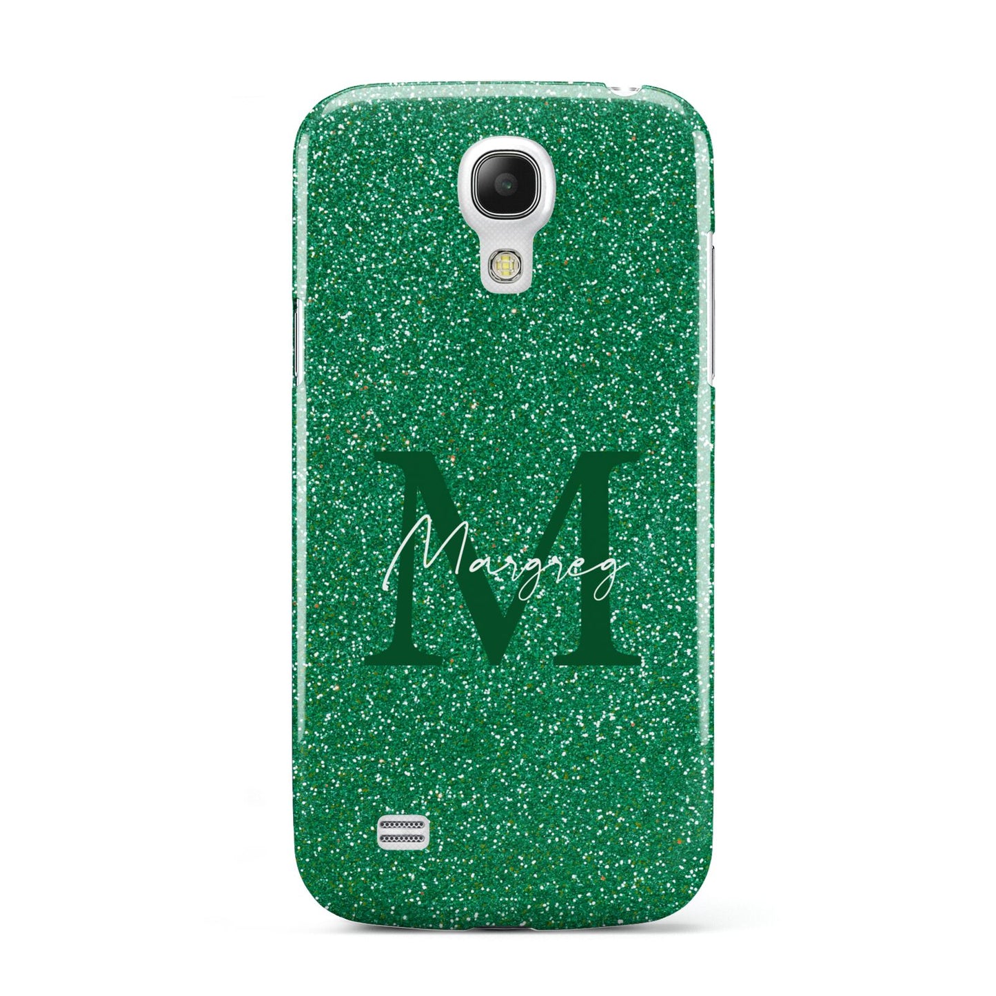 Green Monogram Samsung Galaxy S4 Mini Case