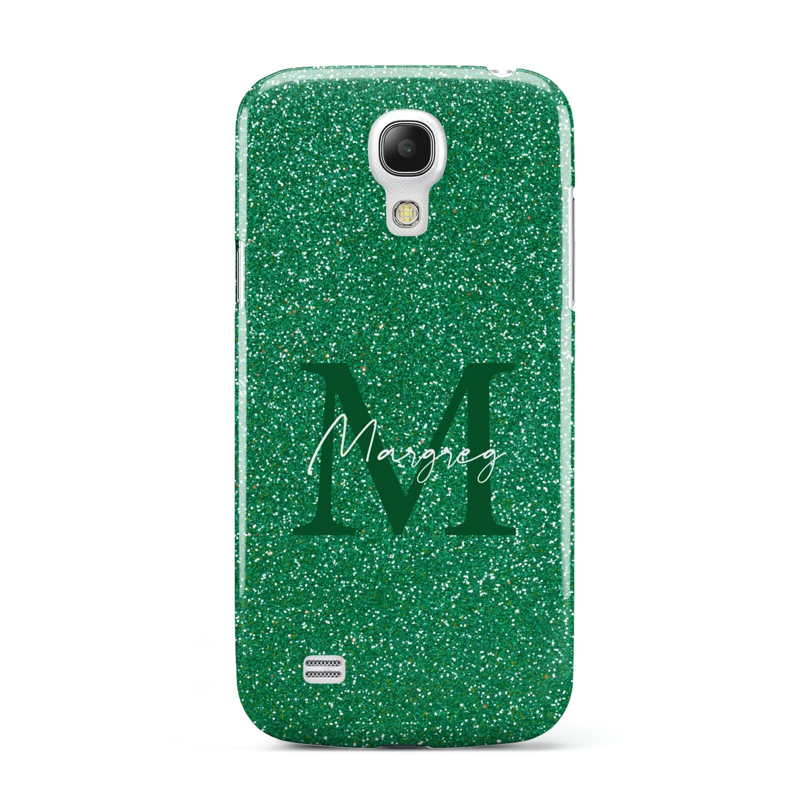 Green Monogram Samsung Galaxy S4 Mini Case