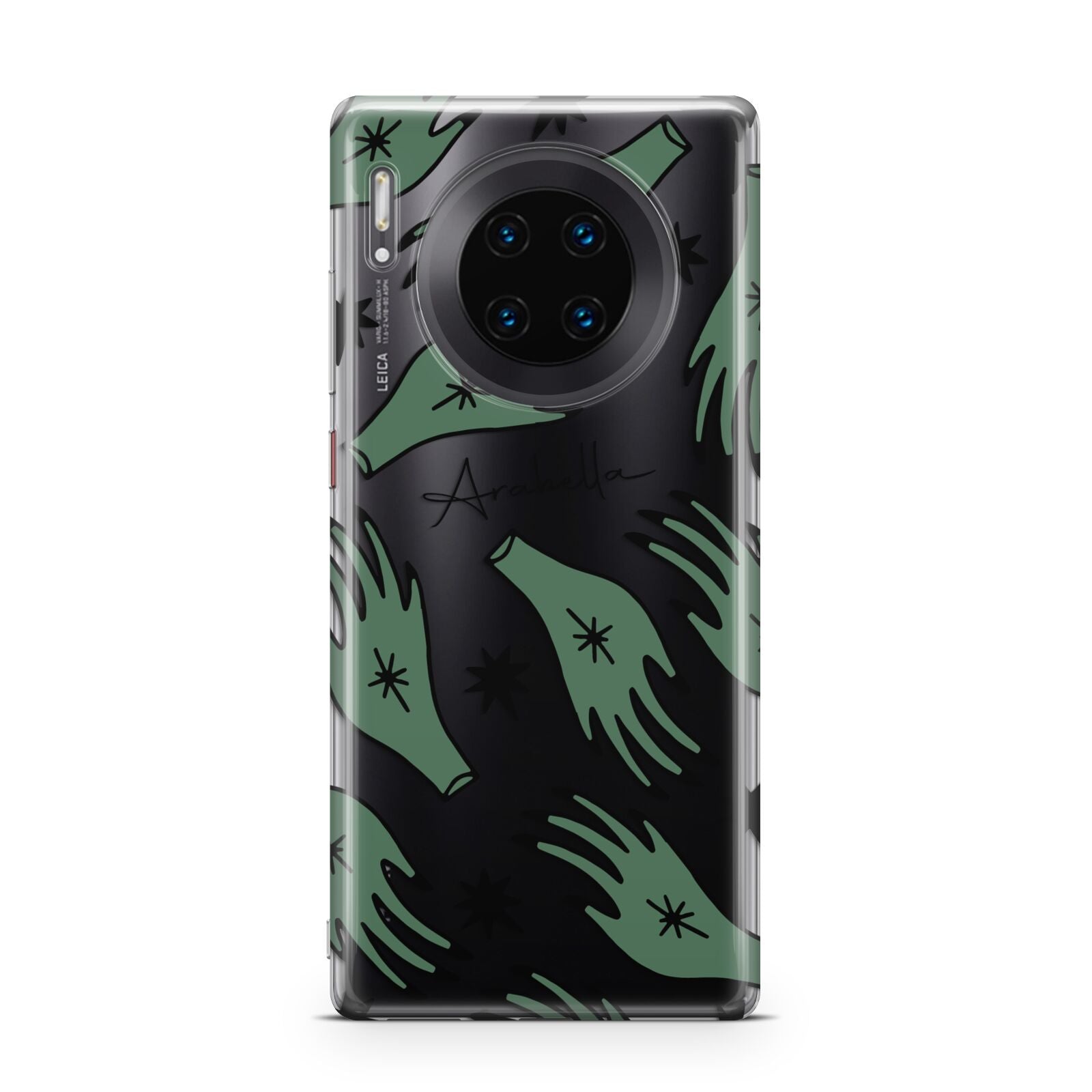 Green Star Hands Personalised Huawei Mate 30 Pro Phone Case