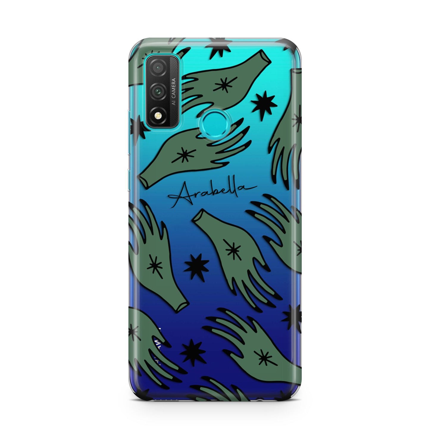 Green Star Hands Personalised Huawei P Smart 2020