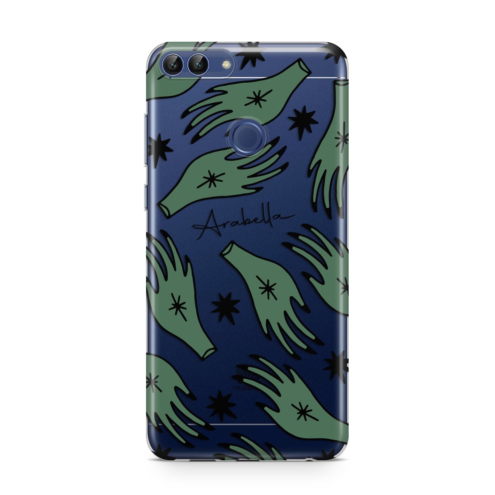 Green Star Hands Personalised Huawei P Smart Case