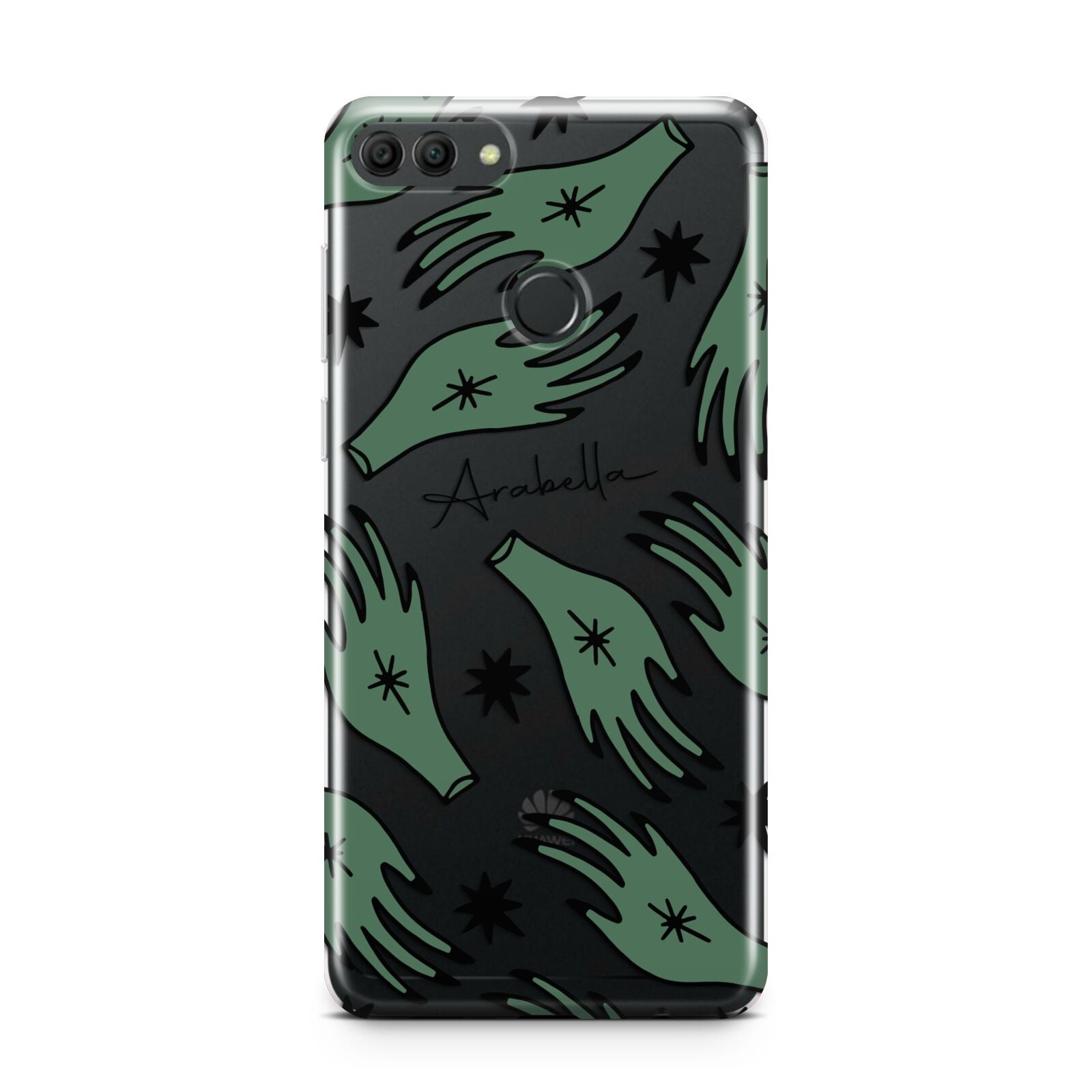 Green Star Hands Personalised Huawei Y9 2018