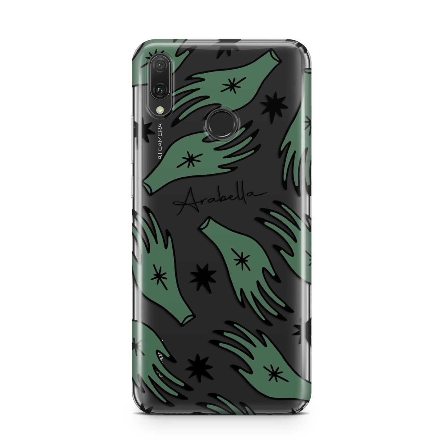 Green Star Hands Personalised Huawei Y9 2019