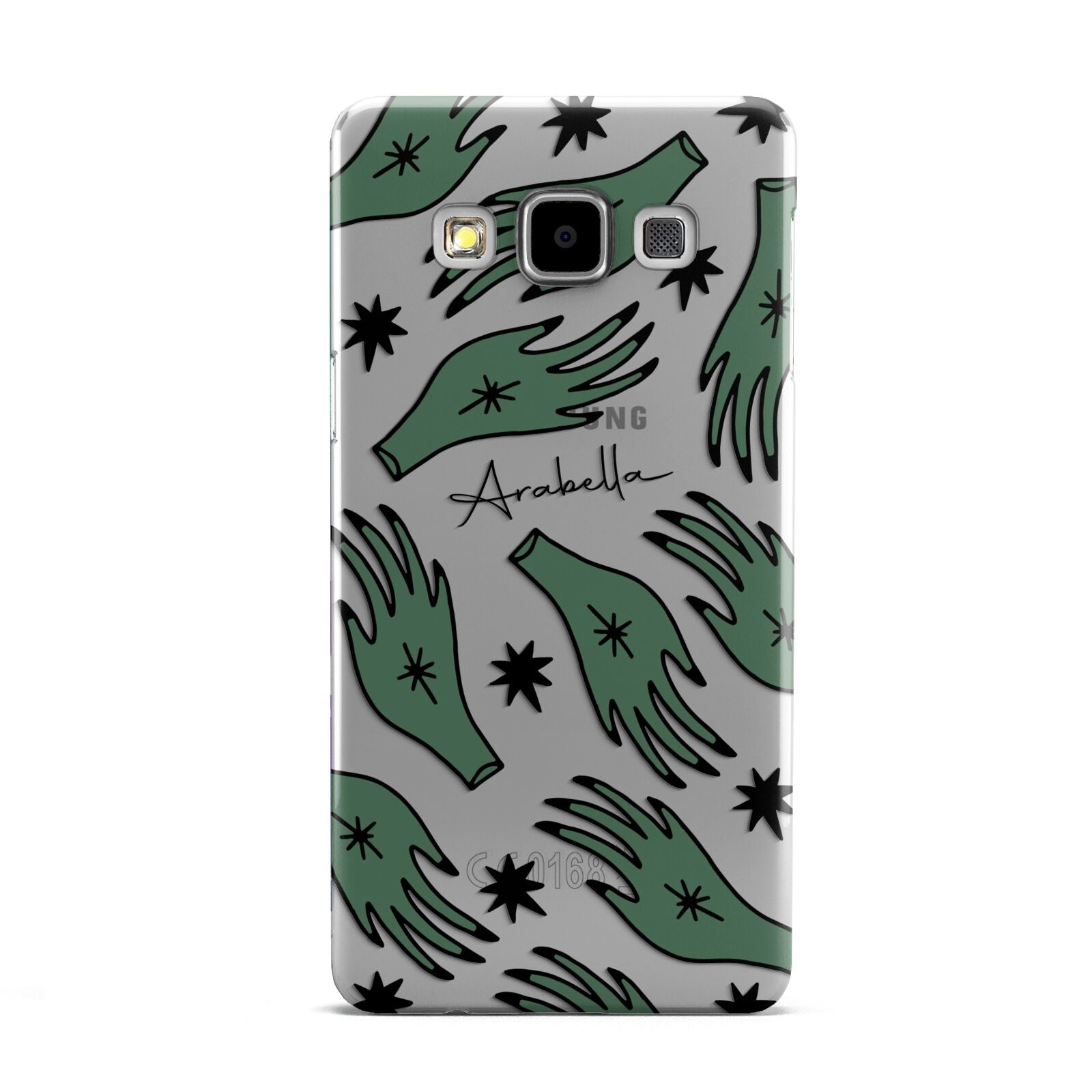 Green Star Hands Personalised Samsung Galaxy A5 Case