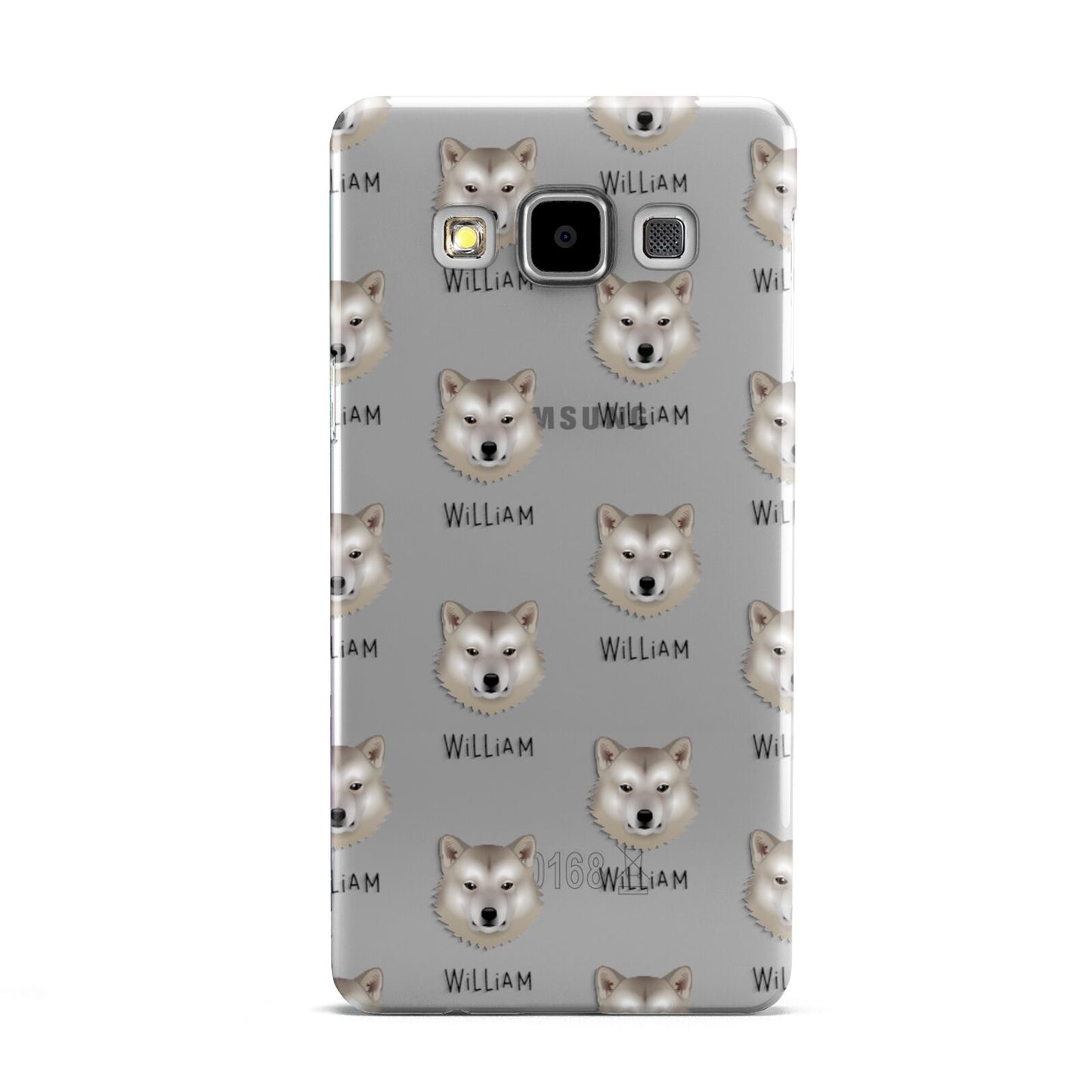Greenland Dog Icon with Name Samsung Galaxy A5 Case