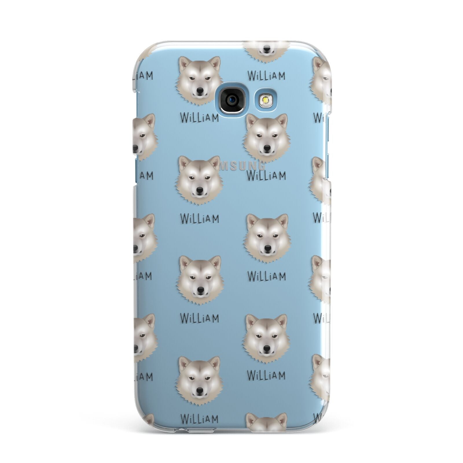 Greenland Dog Icon with Name Samsung Galaxy A7 2017 Case