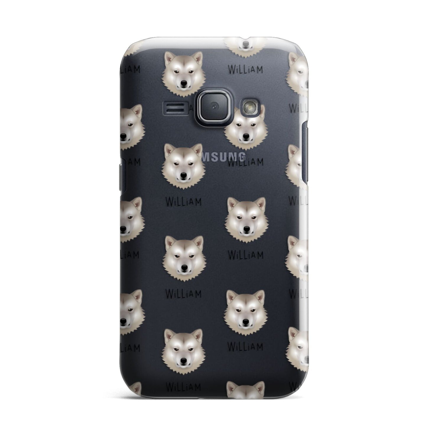 Greenland Dog Icon with Name Samsung Galaxy J1 2016 Case