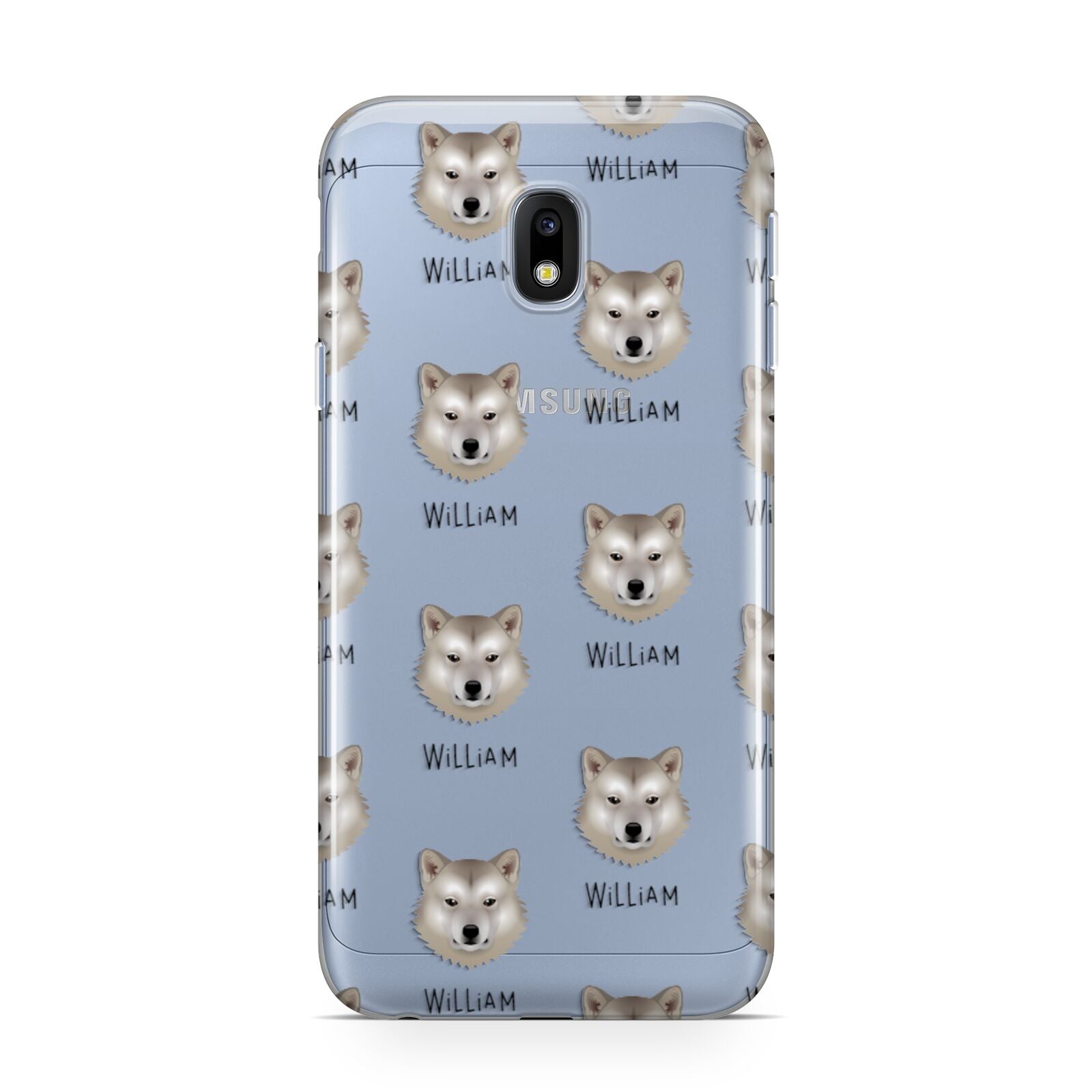 Greenland Dog Icon with Name Samsung Galaxy J3 2017 Case