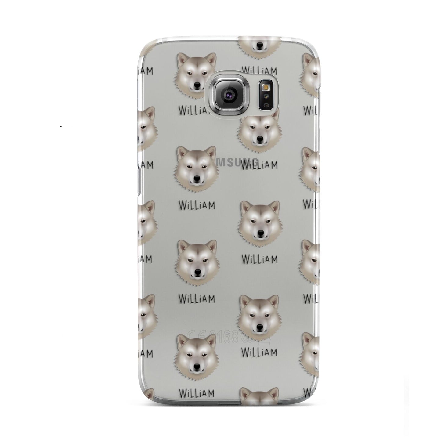 Greenland Dog Icon with Name Samsung Galaxy S6 Case