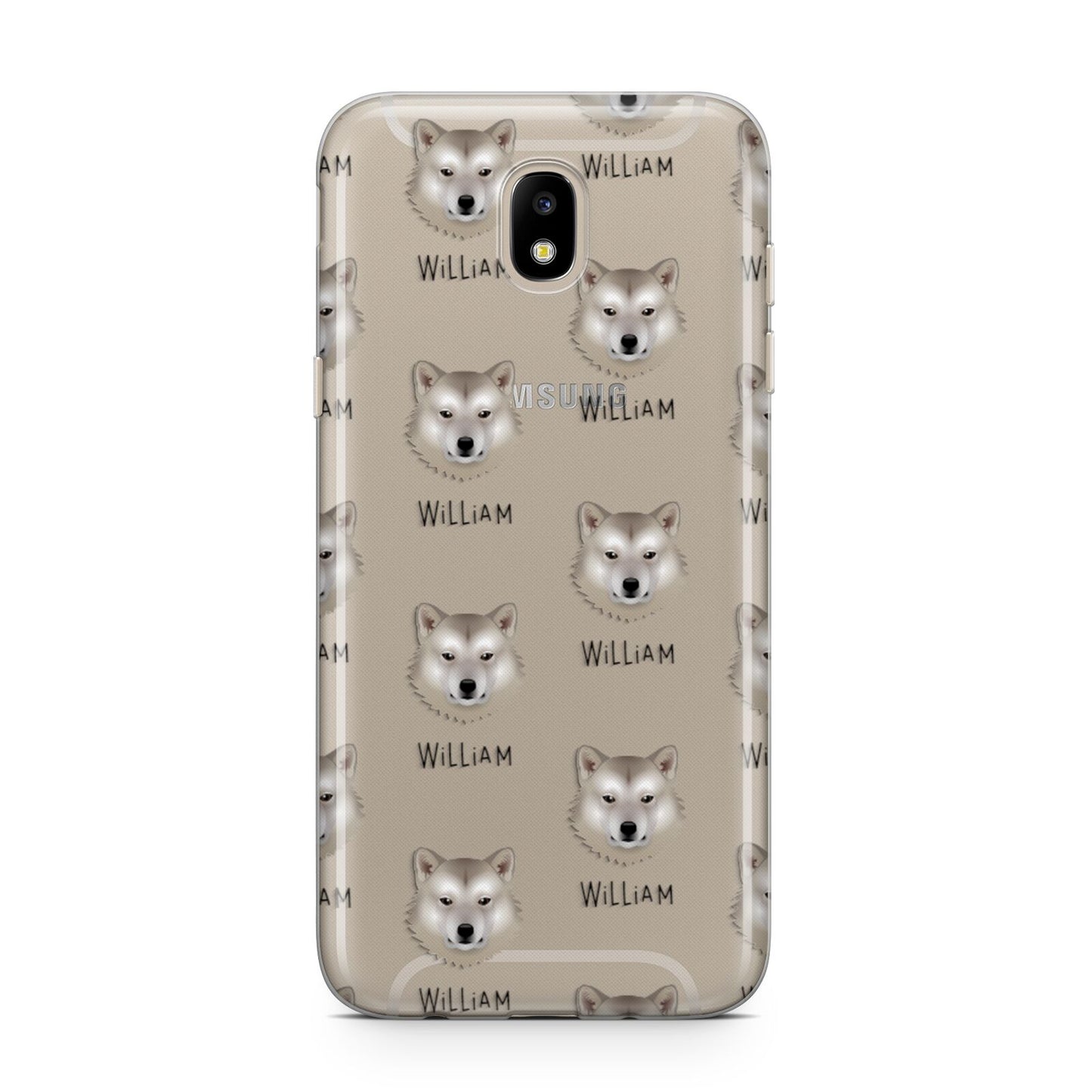 Greenland Dog Icon with Name Samsung J5 2017 Case