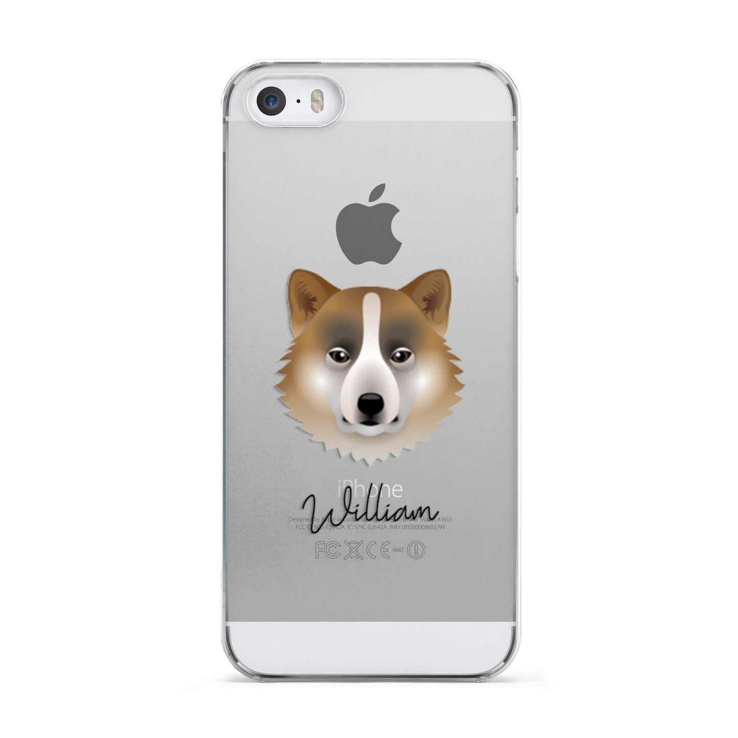 Greenland Dog Personalised Apple iPhone 5 Case