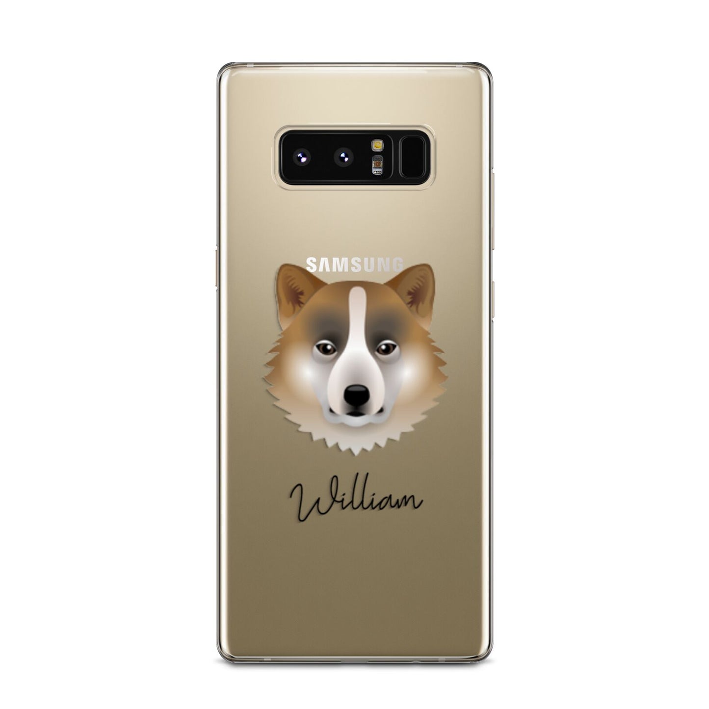 Greenland Dog Personalised Samsung Galaxy Note 8 Case