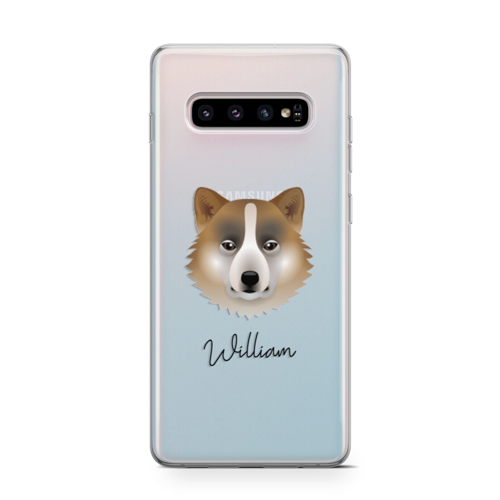 Greenland Dog Personalised Samsung Galaxy S10 Case