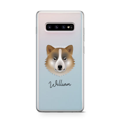 Greenland Dog Personalised Samsung Galaxy S10 Case