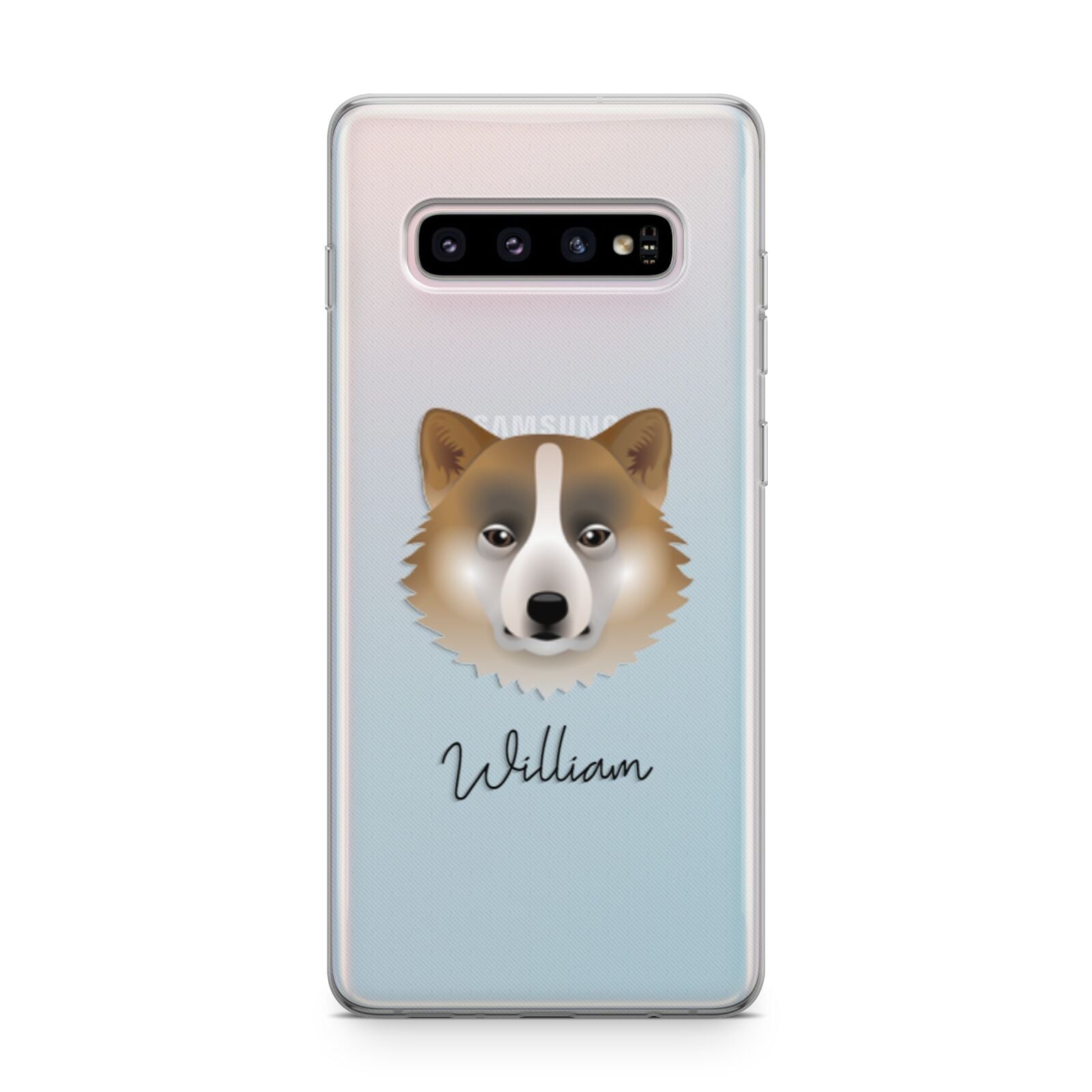 Greenland Dog Personalised Samsung Galaxy S10 Plus Case