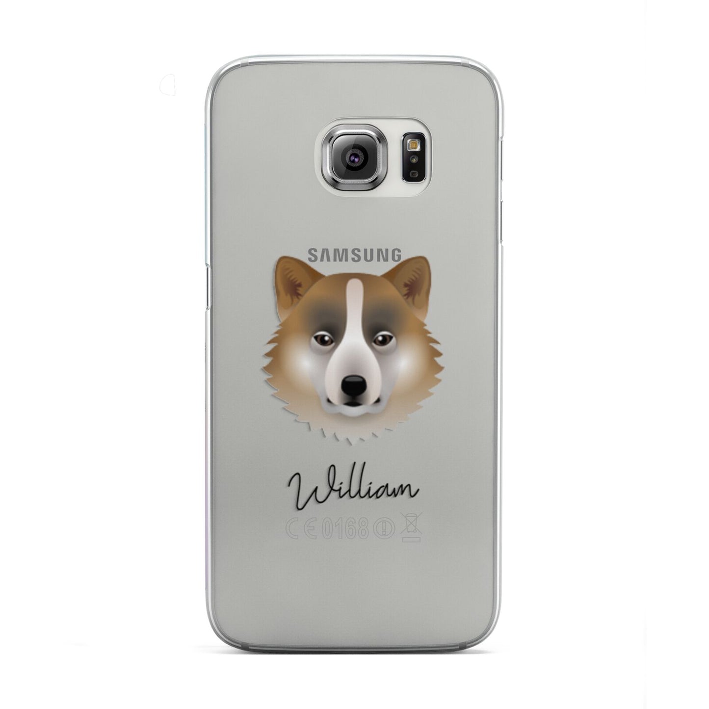 Greenland Dog Personalised Samsung Galaxy S6 Edge Case
